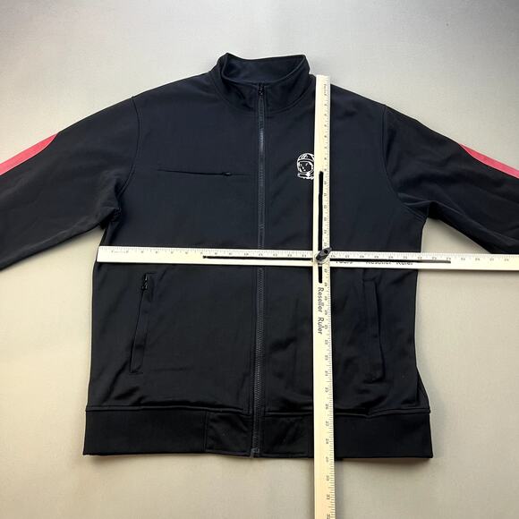 Billionaire Boys Club Track Jacket Adult XL Black BBC Astro Man Striped Full Zip - Picture 8 of 11